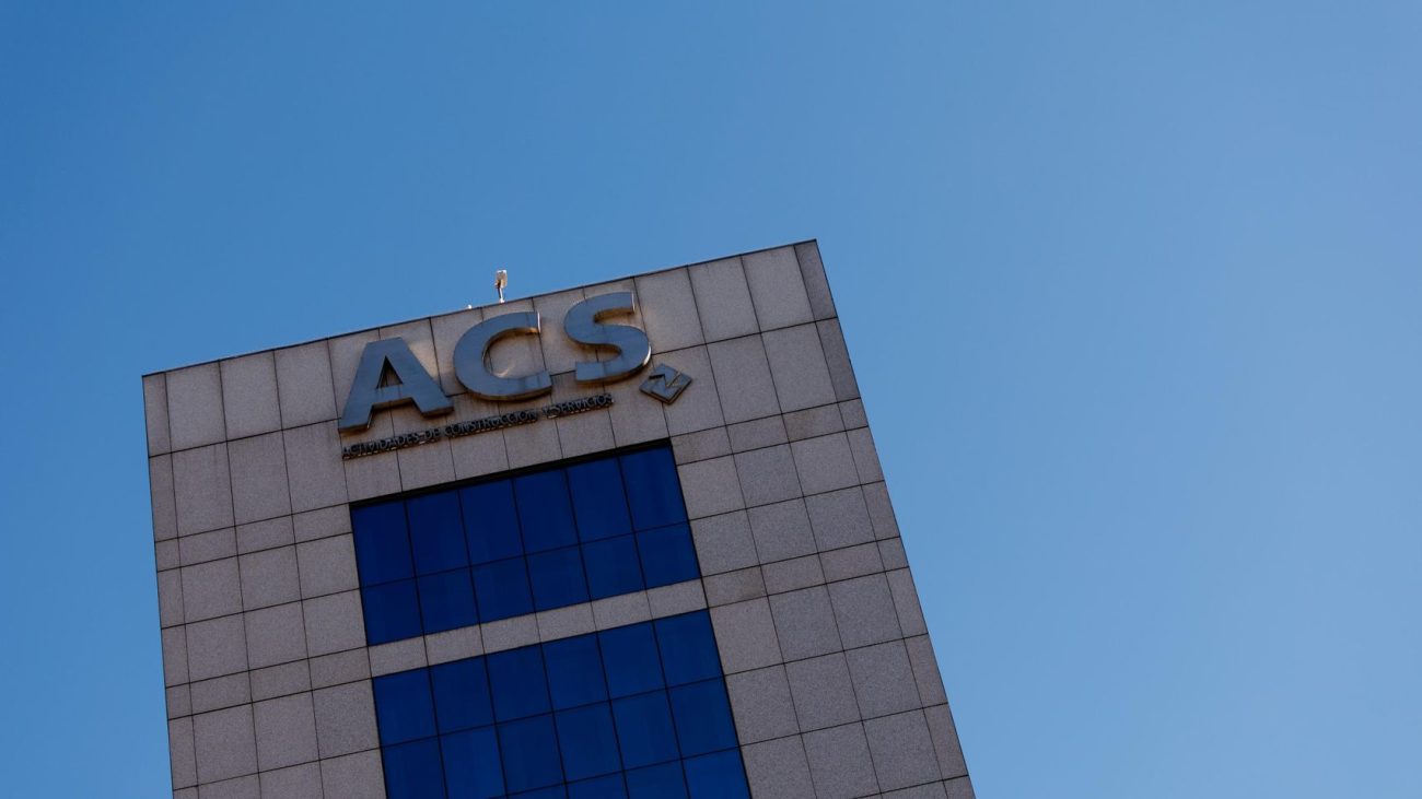 ACS gana 510 millones de euros durante el primer semestre del año, un 13,3% más