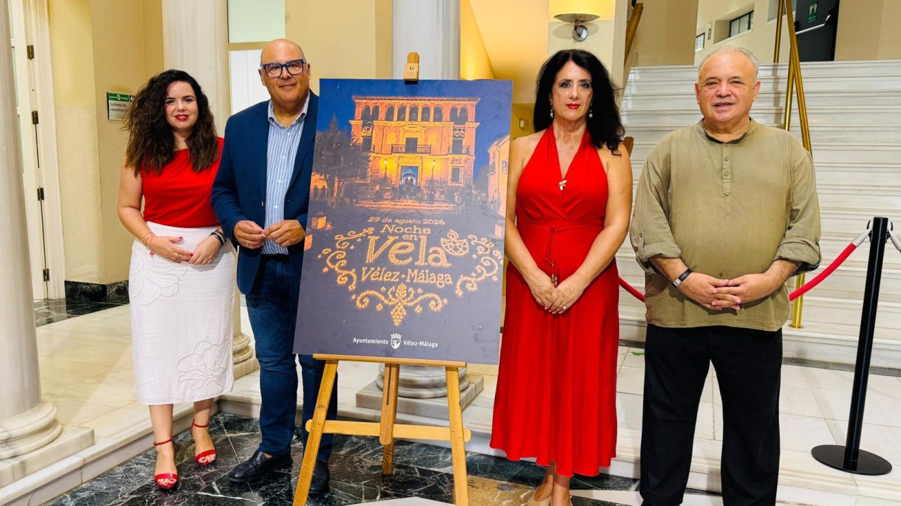 Presentan el cartel de la Noche en Vela de Vélez-Málaga: se crea una atmósfera única en el municipio – El Español