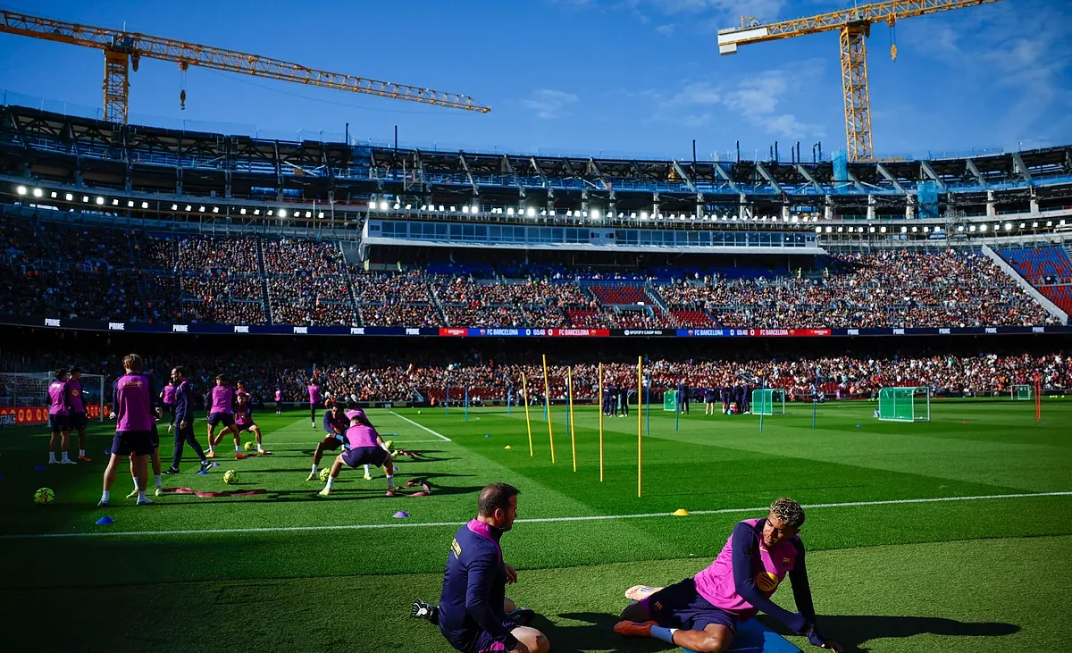 Muere un operario en el primer accidente mortal en las obras del nuevo Camp Nou