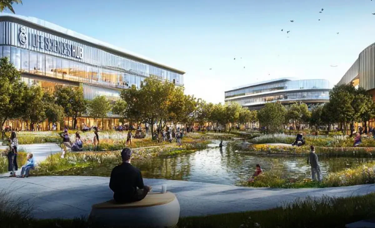 El Ayuntamiento da luz verde al ‘Silicon Valley’ del Real Madrid en Valdebebas: un campus tecnológico del tamaño del Retiro y enmarcado por el Bosque Metropolitano