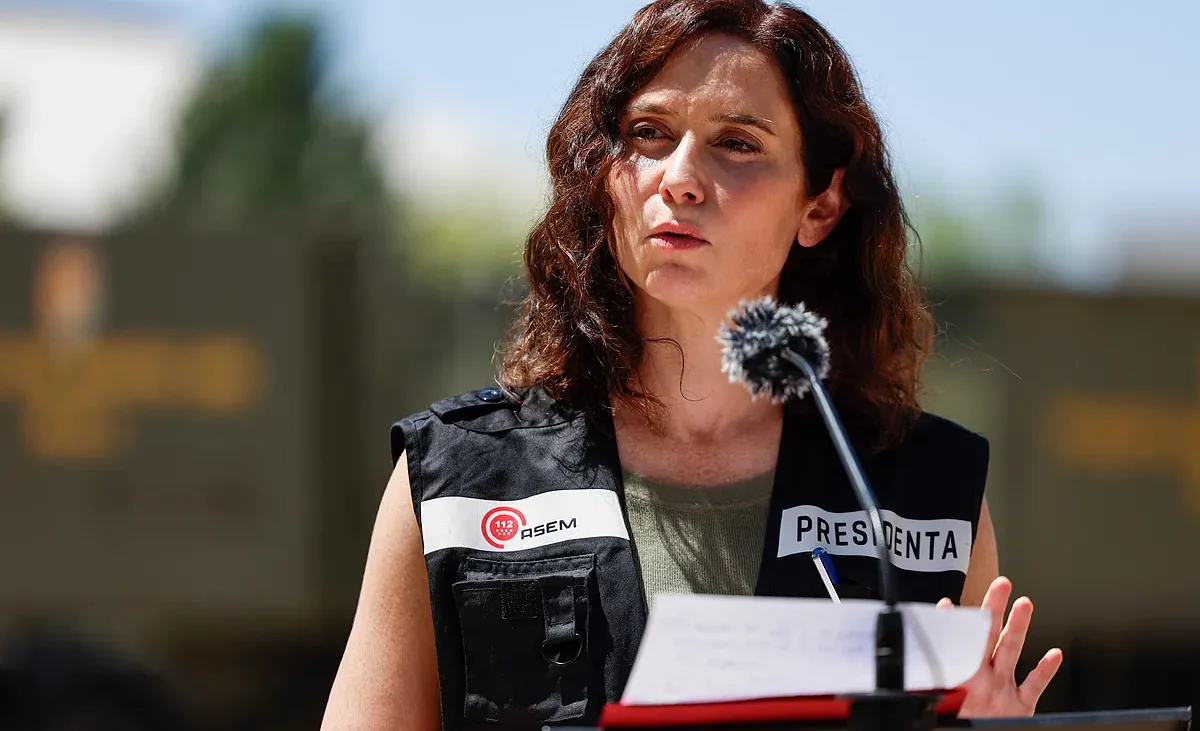 Ayuso pide activar el fondo de solidaridad de la UE por los incendios y lanza un plan de choque de 58 puntos para una «recuperación inédita»