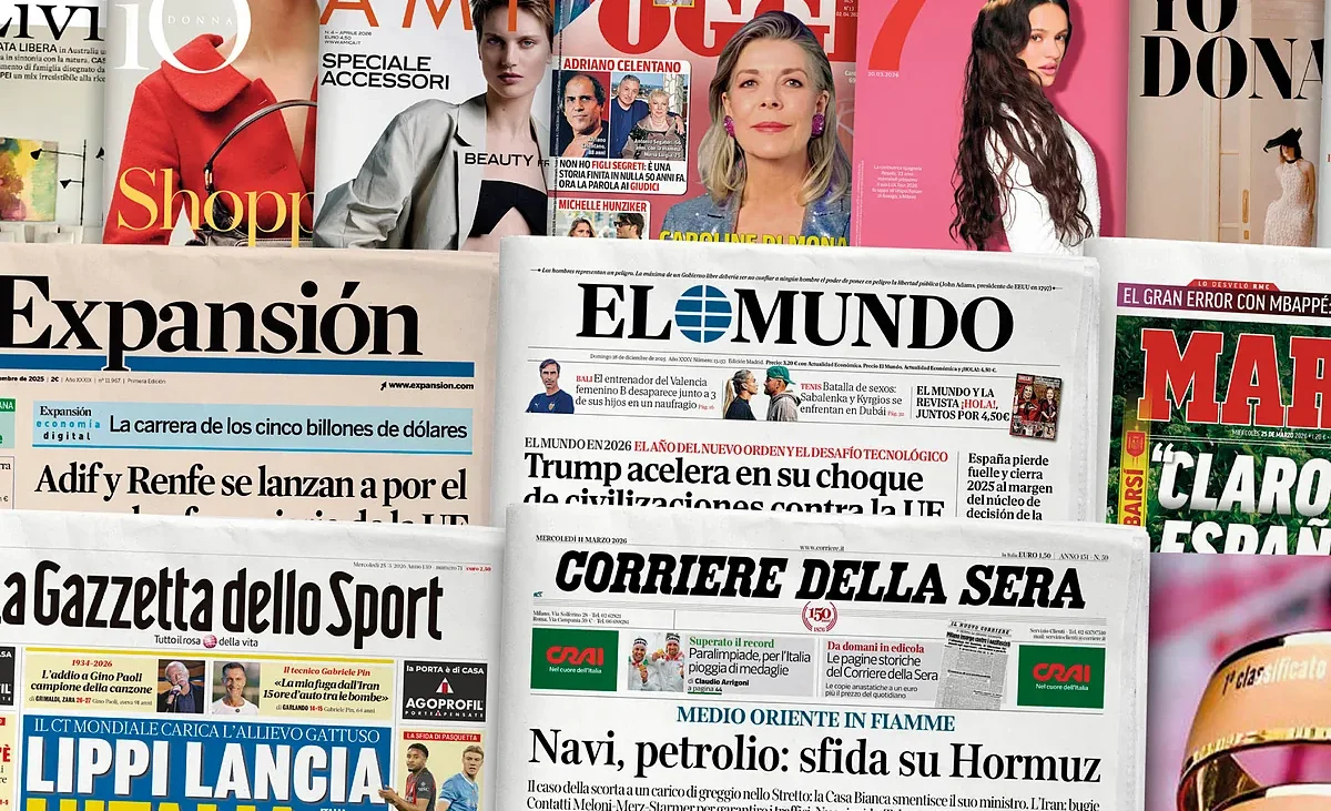 RCS MediaGroup alcanza unos ingresos de 428 millones de euros en el primer semestre