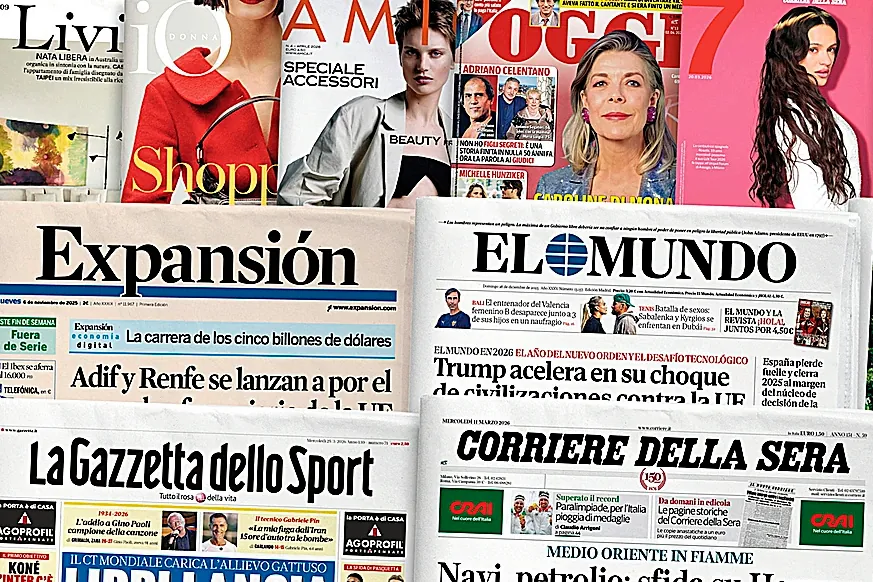 RCS MediaGroup alcanza unos ingresos de 428 millones en el primer semestre