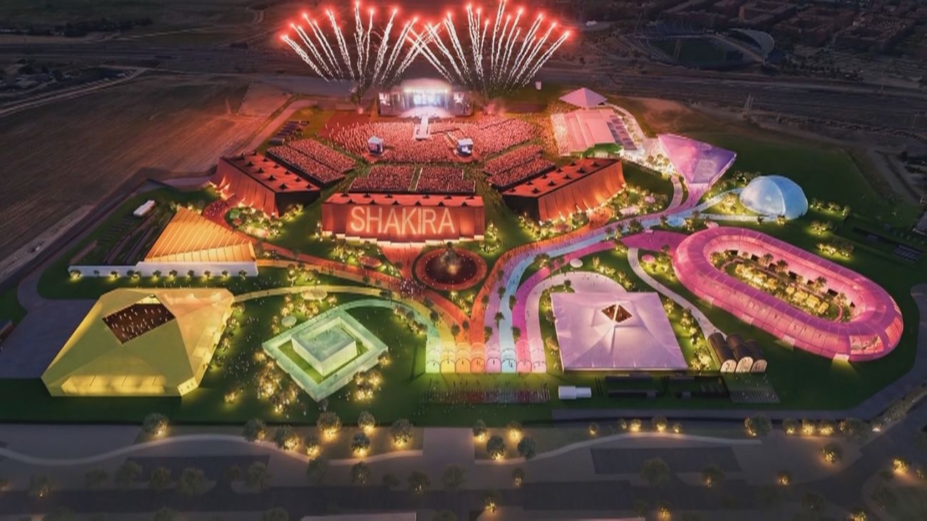 Así será ‘Macondo Park’, la ‘ciudad’ de Shakira para su residencia en Madrid – Telemadrid