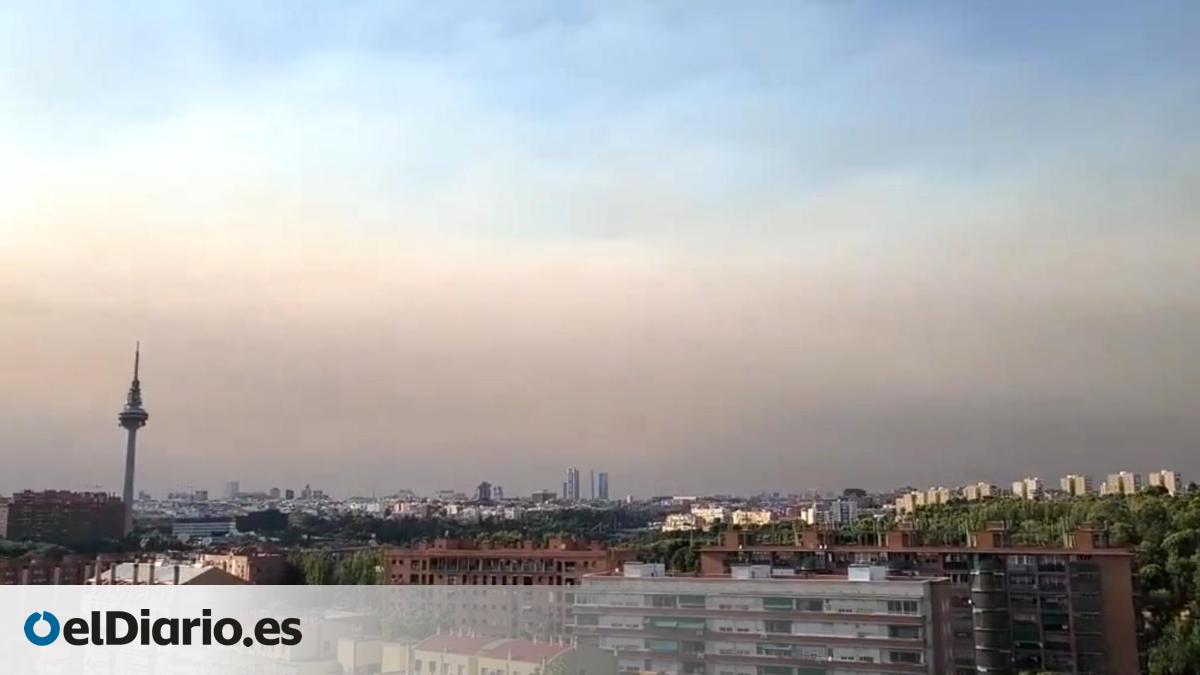 El humo y las cenizas de los incendios forestales alcanzan Madrid: estas son las recomendaciones para protegerse