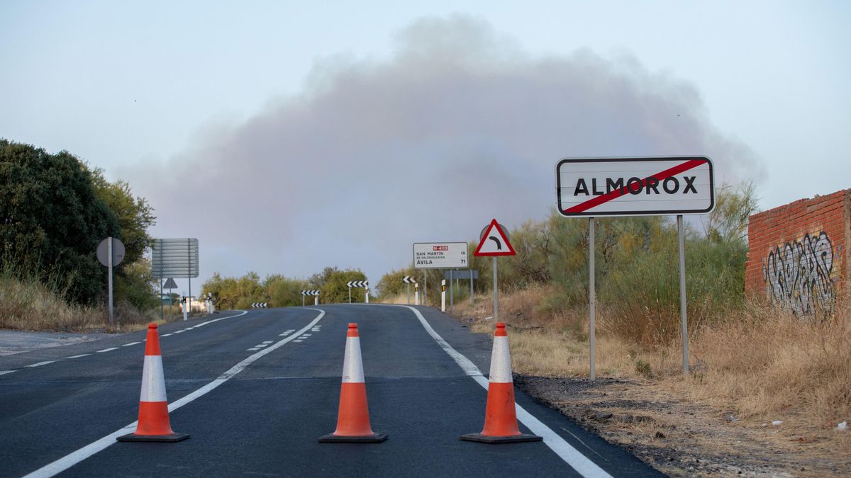 En libertad los presuntos responsables de originar el incendio de Almorox por trabajos ilegales de soldadura