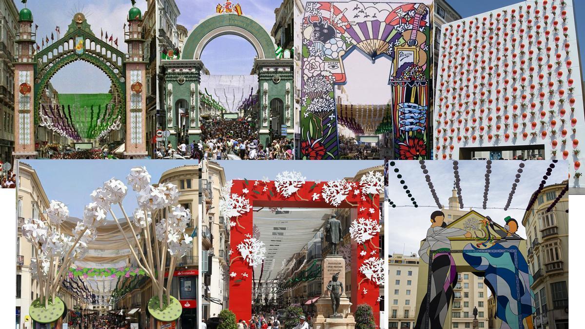 Así ha cambiado la portada de la Feria del Centro de Málaga en los últimos años – La Opinión de Málaga