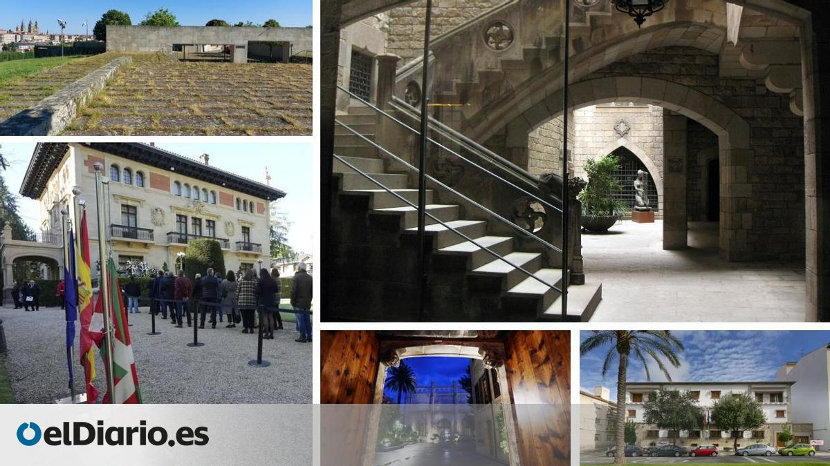 Residencias oficiales vacías: siete comunidades pagan casas en las que sus presidentes han renunciado a vivir