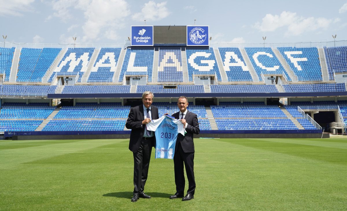Málaga CF y Cervezas Victoria, juntos hasta 2031 – Málaga CF