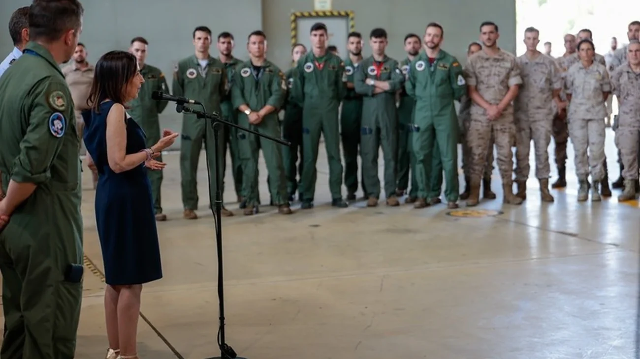 Siete cazas, tres helicópteros españoles y 200 militares protegen el espacio aéreo del Mar Negro