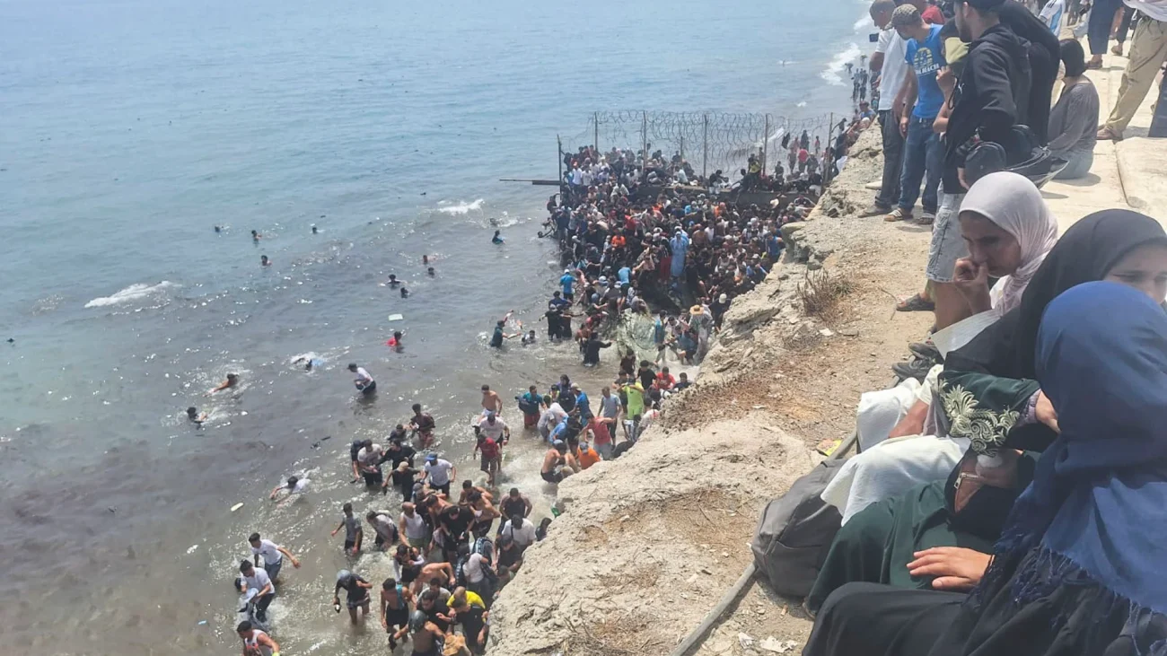 Primera denuncia en la Audiencia Nacional por la entrada «masiva y coordinada» de migrantes en Ceuta
