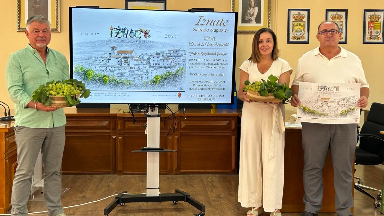 Iznate celebra la XXVI edición del Día de la Uva Moscatel, cultivo identitario de La Axarquía – 101TV