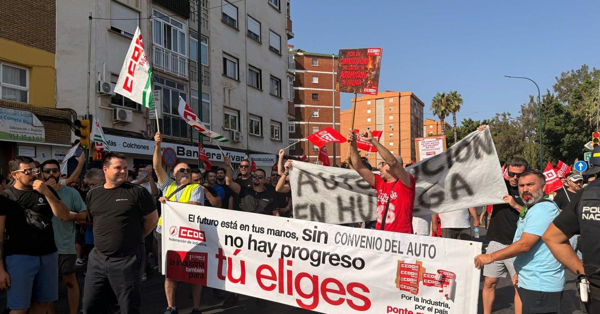 El sector de la automoción en Málaga exige mejoras salariales y una rebaja de la jornada laboral – Málaga Hoy