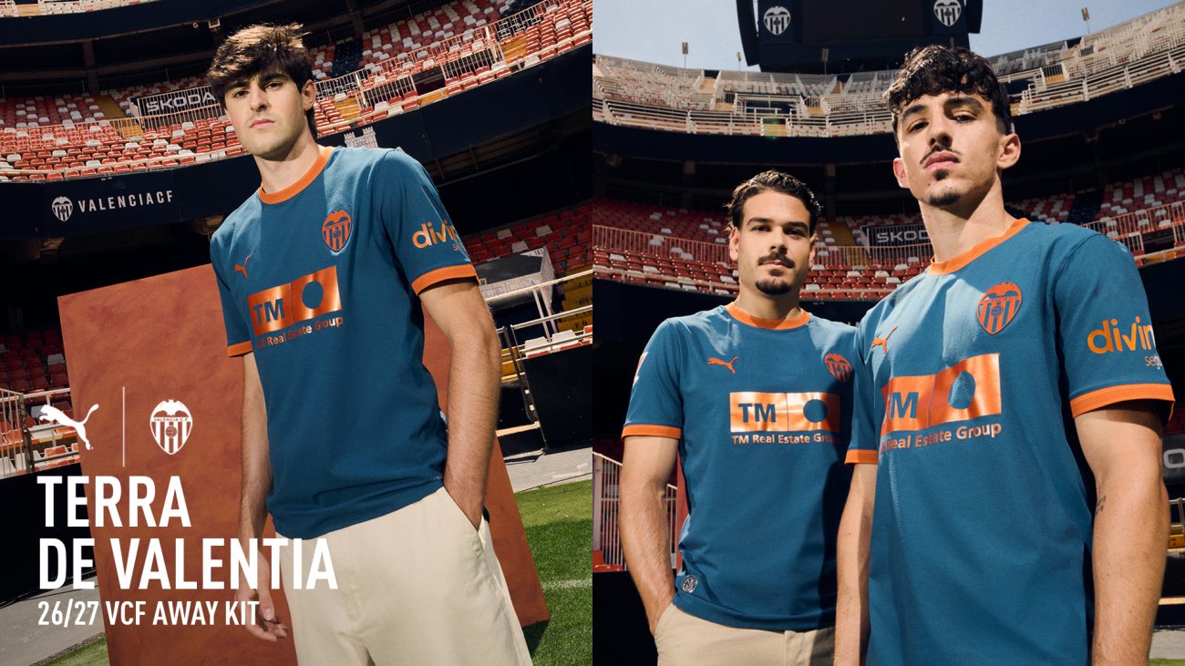 El Valencia CF y PUMA presentan la equipación AWAY 2026-27, inspirada en la esencia del Mediterráneo – Valencia CF