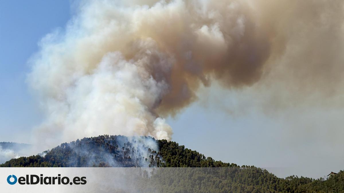 Detenido un hombre de 58 años por causar tres incendios forestales en Carme (Barcelona)