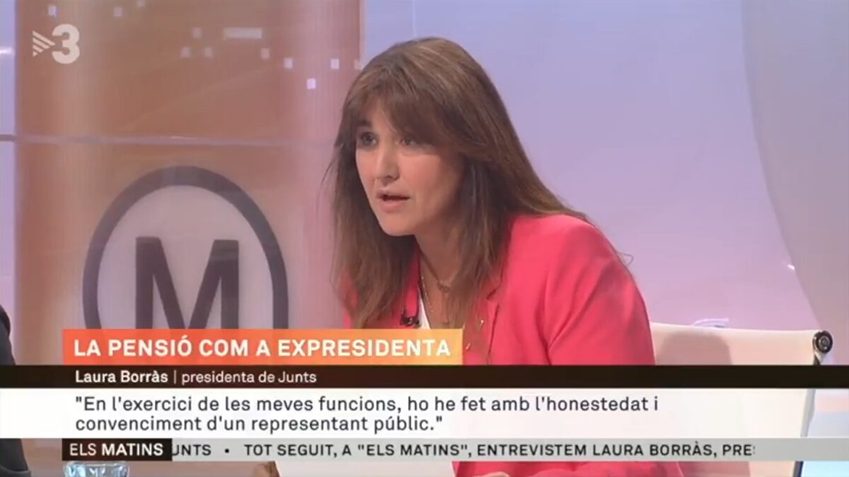 Laura Borràs, a dentelladas contra Sánchez por atribuirle el delito de malversación – Libertad Digital