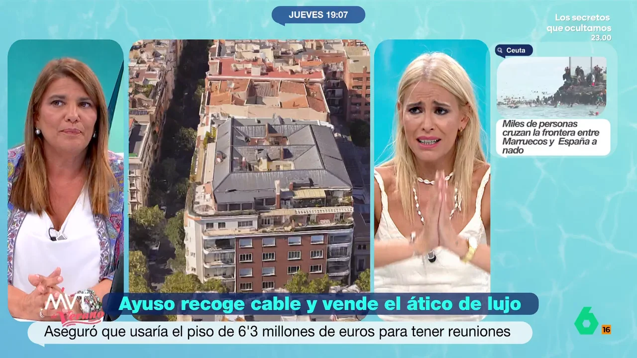 «Si algo así lo hace Pedro Sánchez se lía parda»: Afra Blanco sentencia a la Comunidad de Madrid por la compra de un ático de lujo – LaSexta
