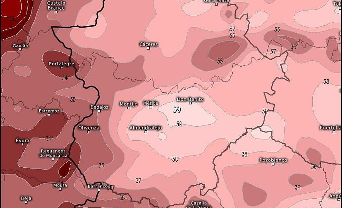 Marcelino Núñez: «La ola de calor afectará a Extremadura de manera más suave que a otras zonas» – Hoy