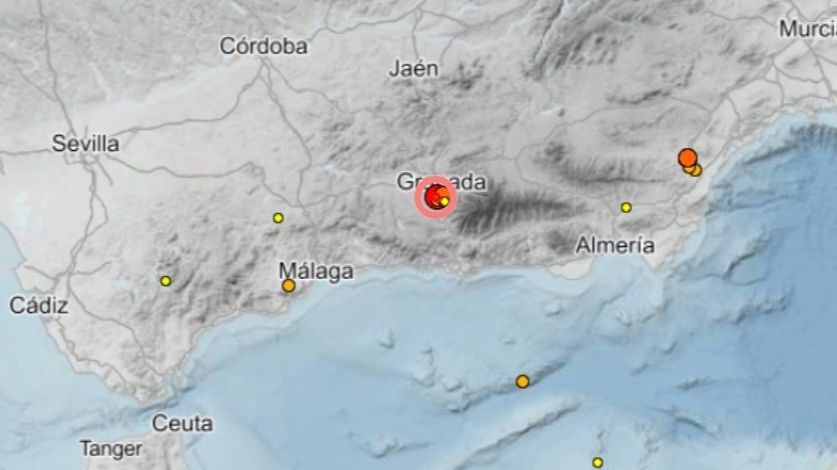 Terremoto de 5 grados de magnitud con epicentro en Granada – RTVE.es