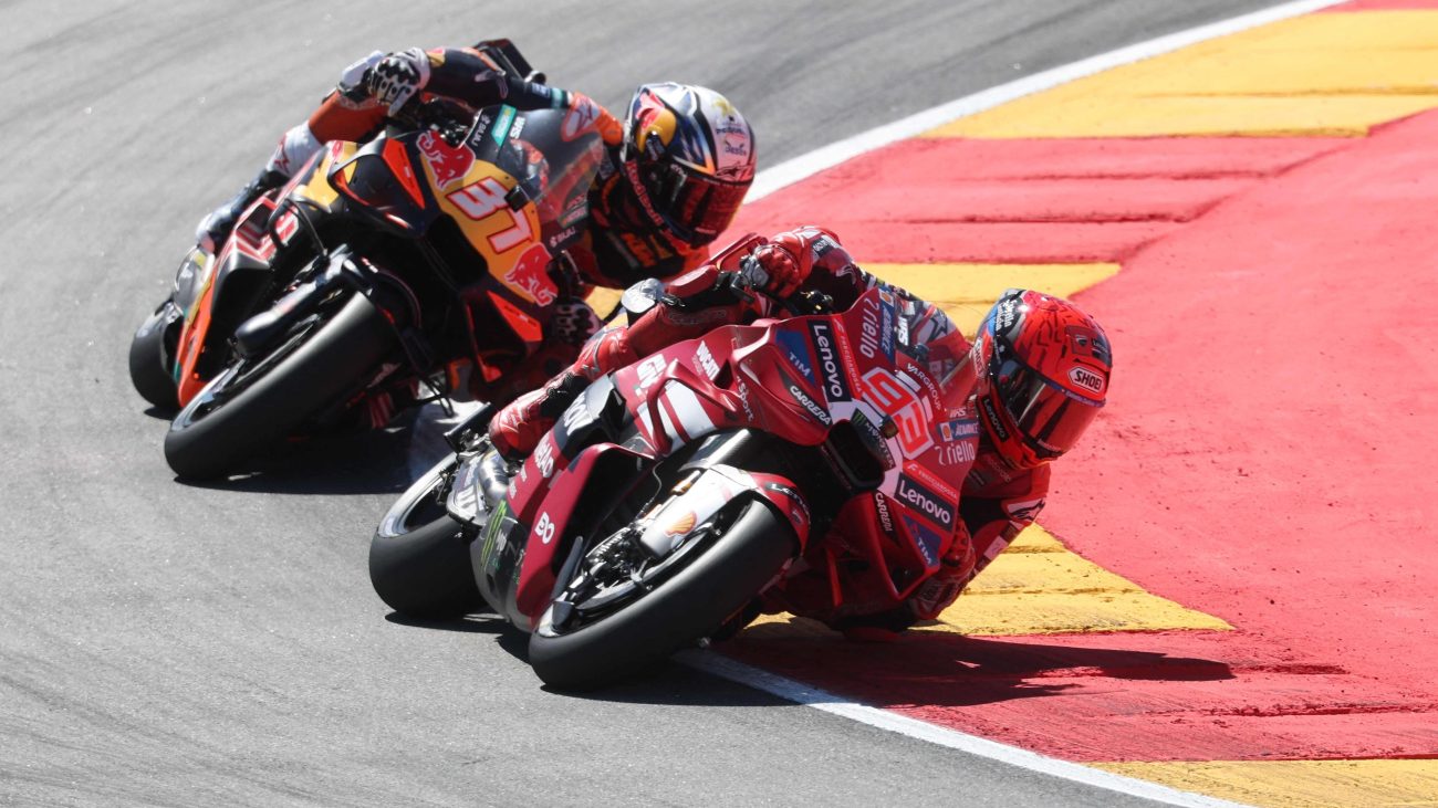 Marc Márquez logra el doblete en Aragón y estrecha el cerco al liderato de Jorge Martín en el Mundial de MotoGP – RTVE.es