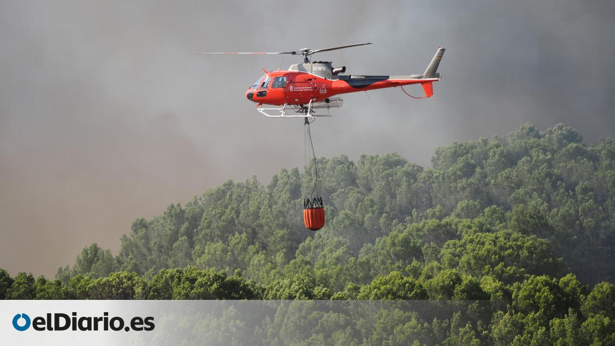 Navarra envía efectivos para luchar contra el incendio de Las Peñas de Riglos en Huesca – elDiario.es