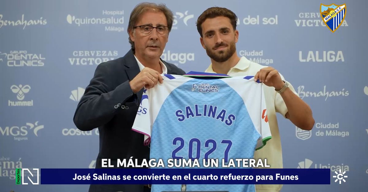 MERCADO DE VERANO: Salinas, nuevo fichaje de Málaga: «A dar un paso al frente» – Canal Sur
