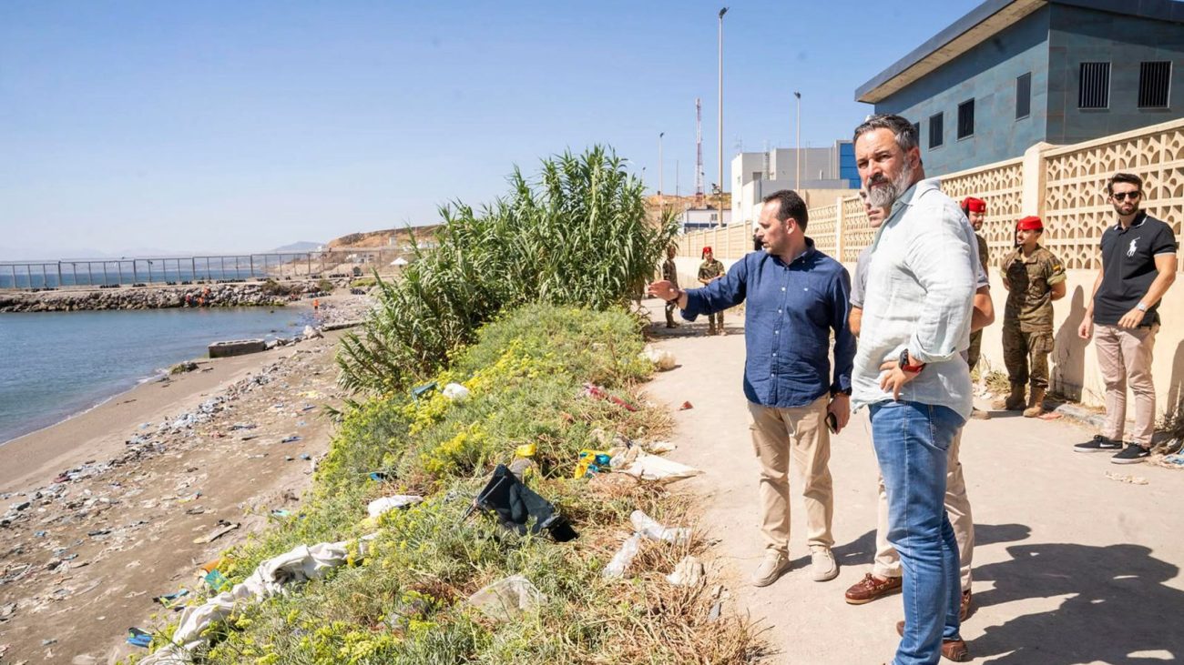 Abascal denuncia que la crisis en Ceuta es «un acto de guerra» promovido por Marruecos y acusa a Sánchez de permitirlo