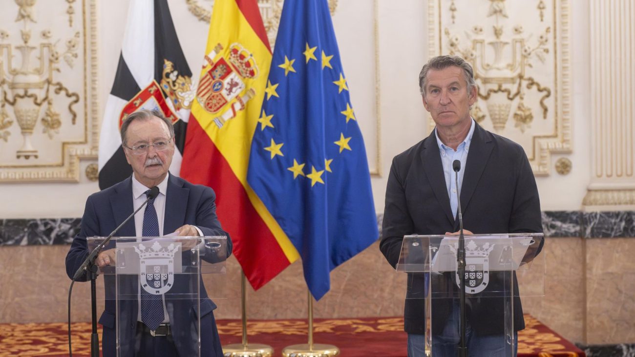 Feijóo, en Ceuta: «El Gobierno actúa con más dureza con los que sufren la invasión que con los que la han ocasionado»