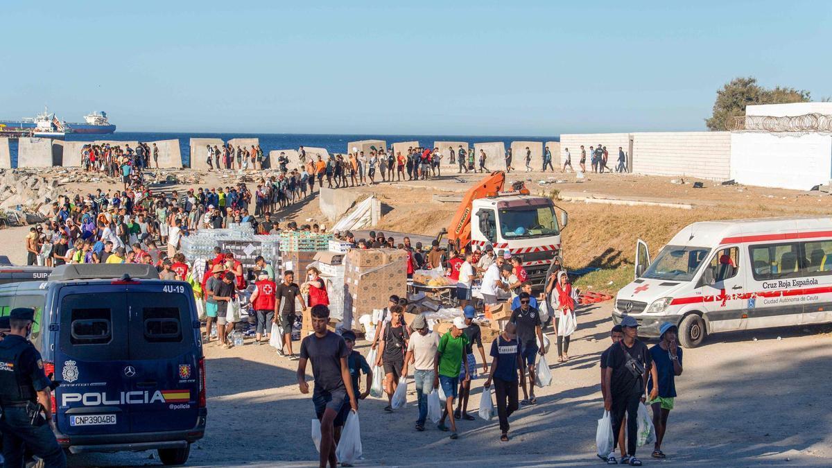 Ceuta y Melilla, en directo | Última hora de la crisis migratoria en Ceuta – El Periódico