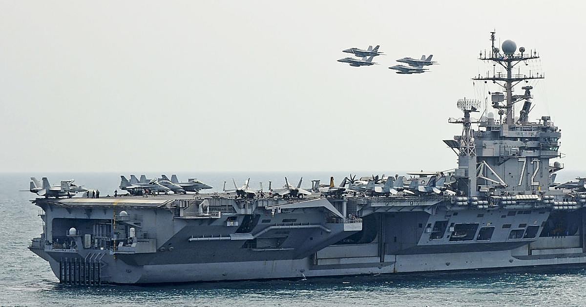 El desgaste de la guerra se siente en los portaaviones de EE.UU.