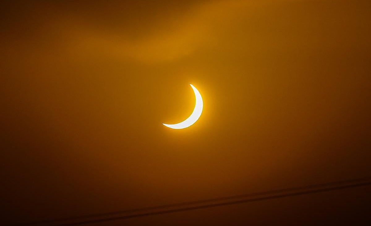 Así se siguió el eclipse solar en la Región de Murcia – La Verdad