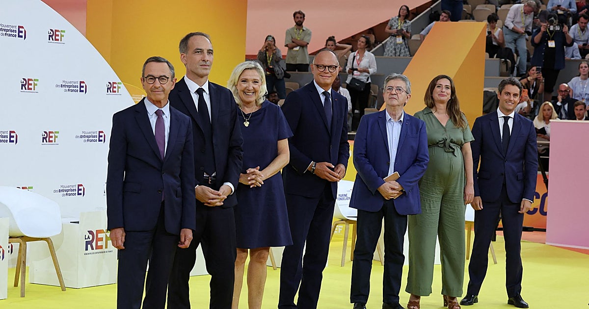 La precaria situación económica de Francia centra el primer debate de las presidenciales