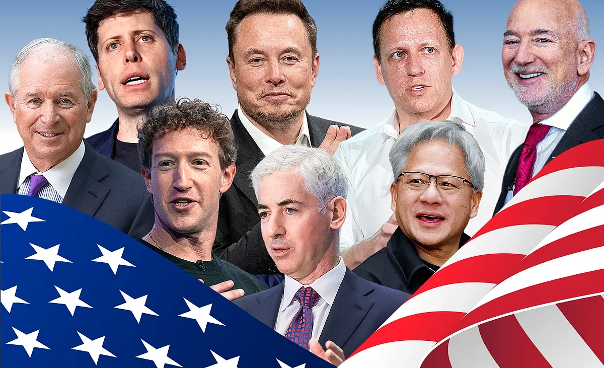 Quiénes son los nuevos oligarcas de EEUU