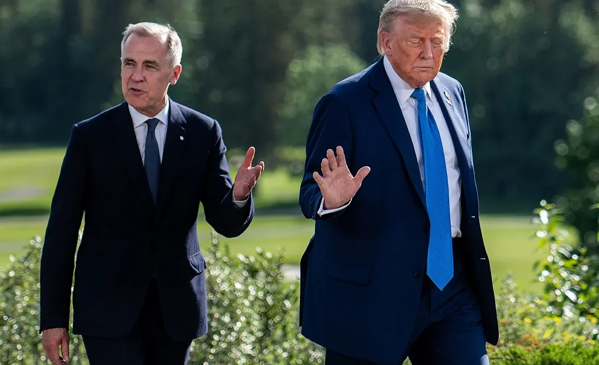 Carney dice que Canadá tomará represalias por los aranceles de EEUU desde el 8 de septiembre