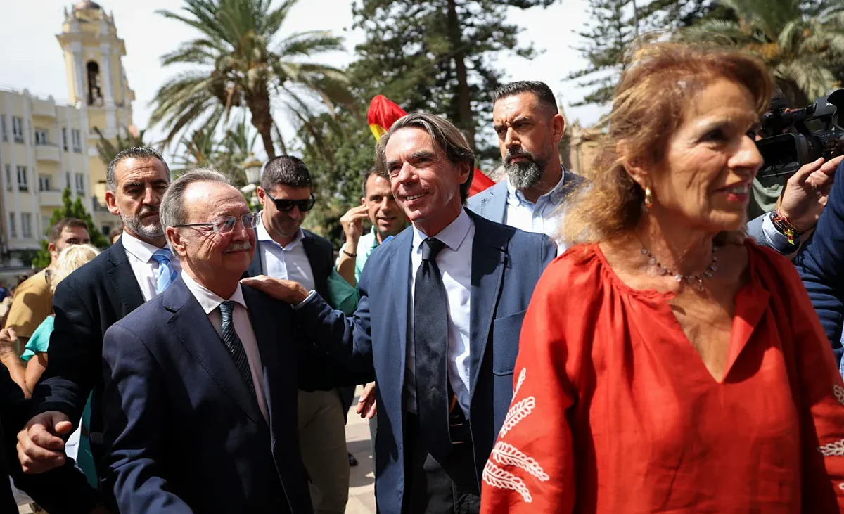 Aznar arremete contra la pasividad del Gobierno en Ceuta: «La integridad nacional no tiene vacaciones» – El Mundo