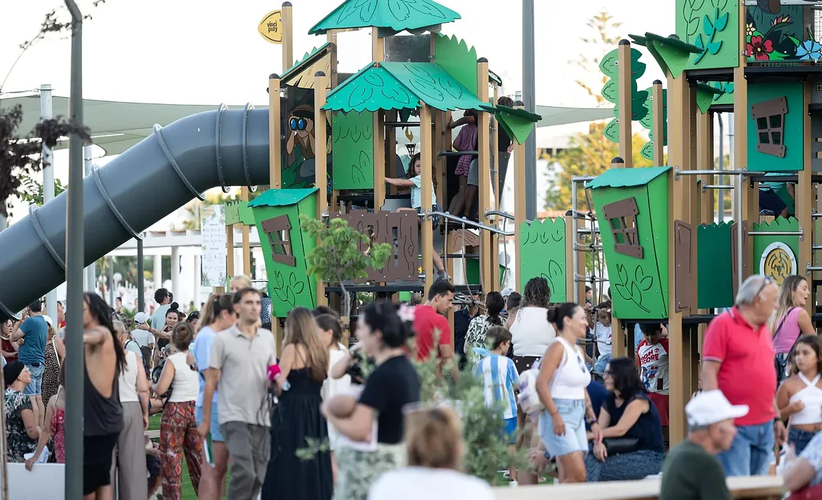 Parece un oasis urbano, pero está en la Costa del Sol: el nuevo parque con 30.000 metros cuadrados, cientos de árboles y hasta un circuito de skate – El Mundo