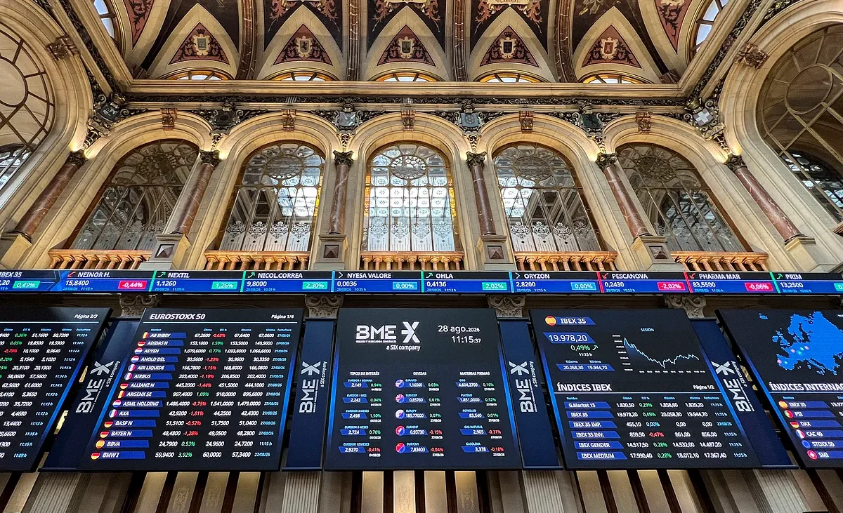 El Ibex pierde los 20.000 puntos, pero salda agosto con un alza del 1%