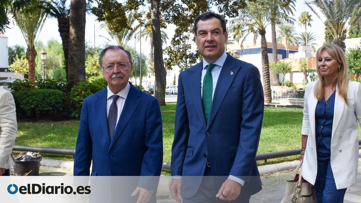 Moreno elude hablar del reparto de menores migrantes de Ceuta y se aferra a la cláusula «de ley» ante al rechazo de Vox