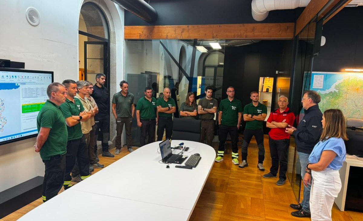 Bomberos forestales vascos se forman este verano en Galicia en un intercambio con el dispositivo contra incendios de la Xunta – Xunta de Galicia