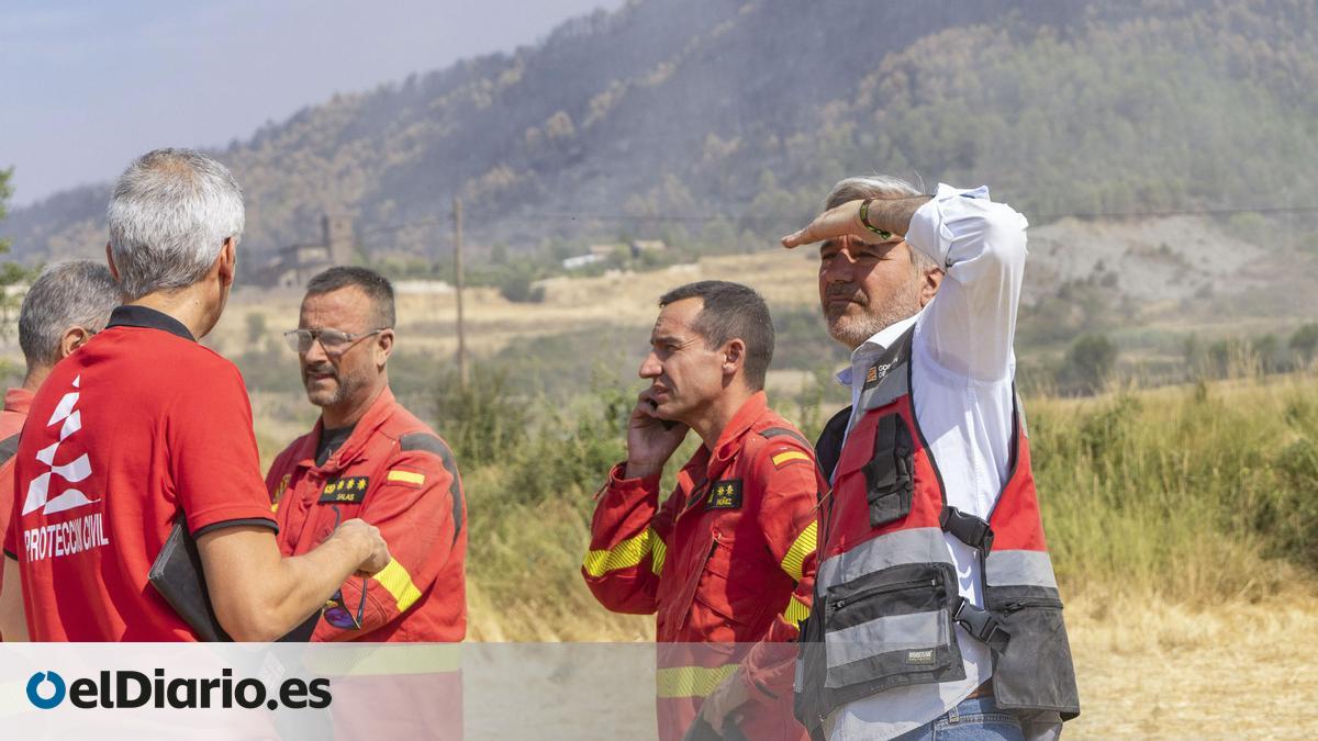 Municipios afectados por el incendio de Riglos piden investigar al Gobierno de Aragón por las obras de la A-132 – elDiario.es