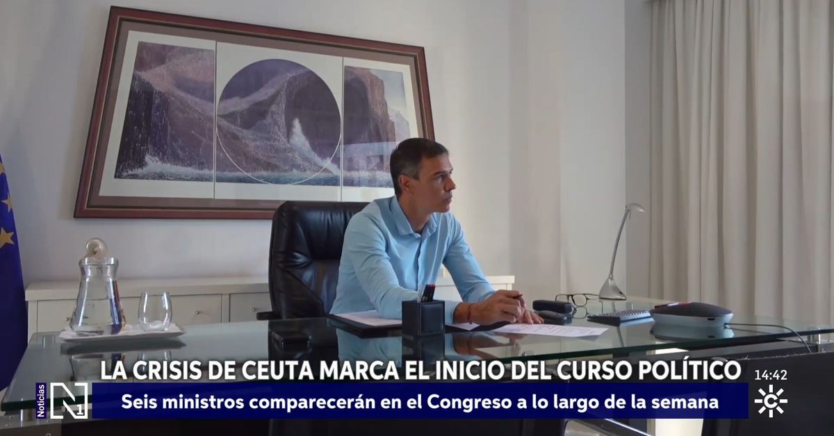 La crisis migratoria de Ceuta marca el inicio de la actividad política – Canal Sur