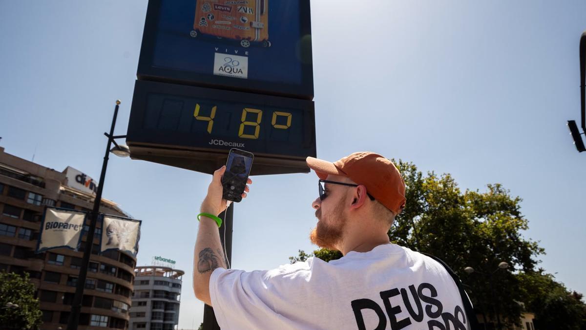 València bate su récord de temperatura de este verano con 42,5 grados – Levante-EMV