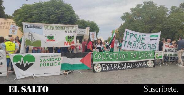Extremadura se movilizará “contra el saqueo y el expolio de sus recursos” el 7 de septiembre en Mérida – El Salto