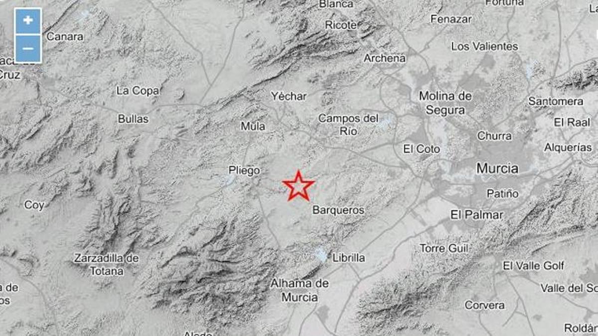 Un terremoto de magnitud 4,1 hace temblar la Región de Murcia – La Opinión de Murcia