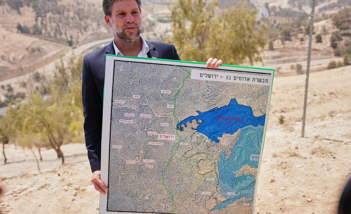 Europa exige a Israel que renuncie a construir un asentamiento que hace imposible un futuro Estado palestino