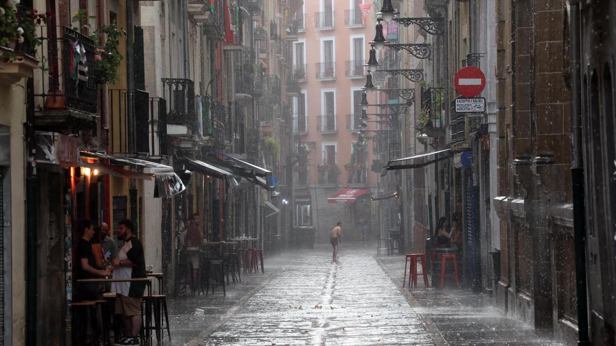 Navarra vivirá un lunes con tormentas y rachas muy fuertes de viento, según la Aemet – Diario de Navarra