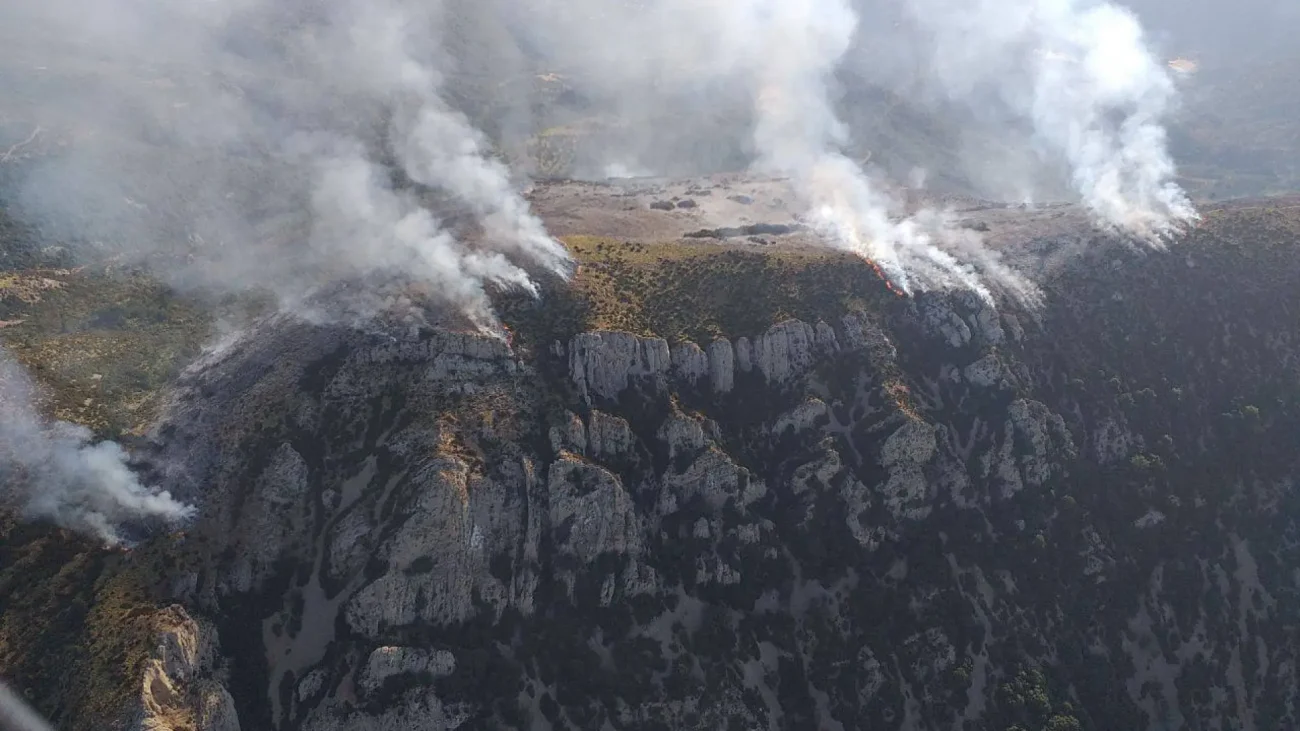 Cuatro incendios forestales ponen en alerta a la provincia de Huesca: especial preocupación por el foco de Loporzano – Diario del Alto Aragón