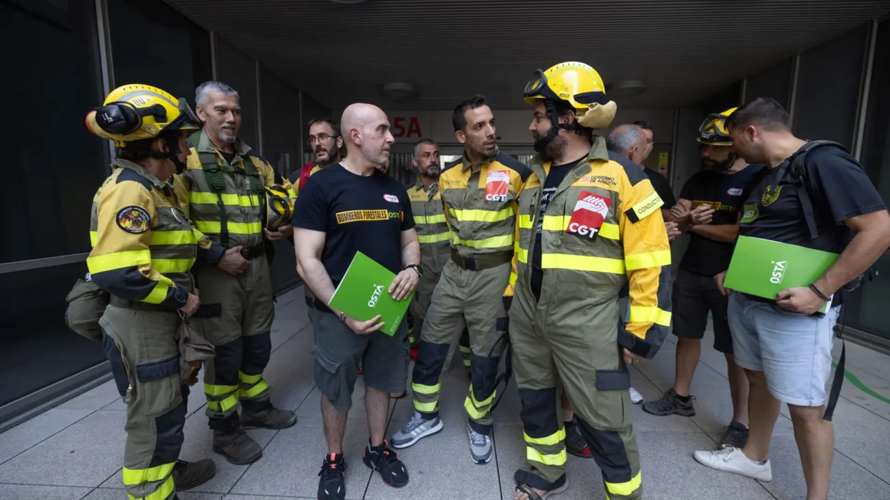 Los bomberos forestales de Aragón irán a la huelga a partir del 18 de agosto: «El operativo contra incendios está colapsado» – heraldo.es
