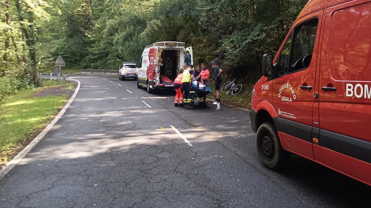 Herido un ciclista de 52 años tras caerse en Goizueta – Diario de Navarra
