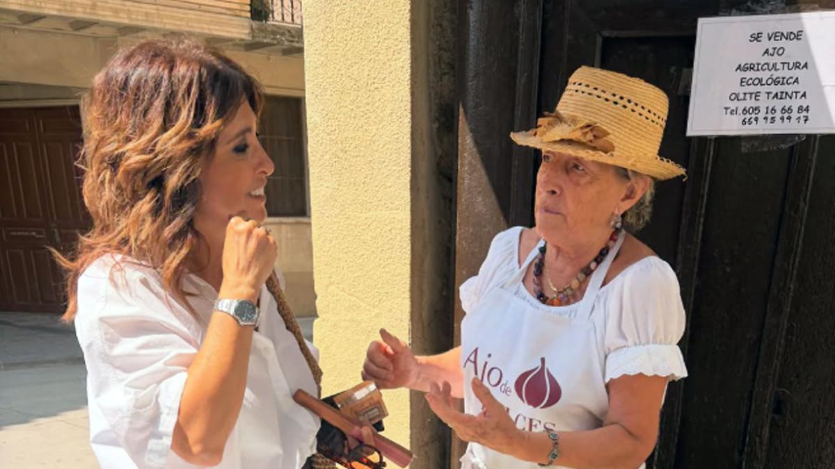 Helena Resano visita en Navarra la localidad natal de su padre: «Siempre es emocionante volver» – Diario de Navarra